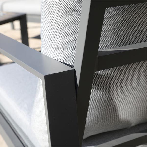 Aluminum 4-seater Outdoor Terrace Sofa - 11C01U