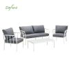 Modern Aluminum Sofa Set with Cushion - 11C01V