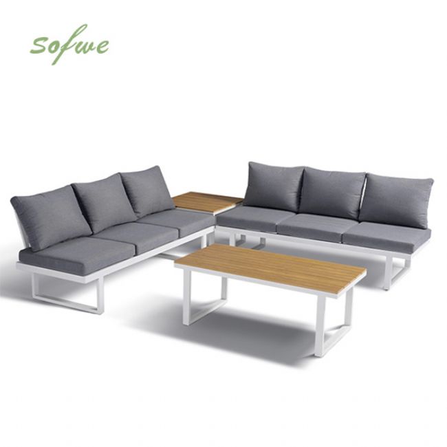 Aluminum Patio Furniture with Adjustable Seat - 11C01Y