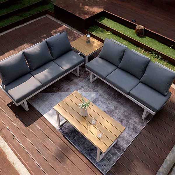 Aluminum Patio Furniture with Adjustable Seat - 11C01Y