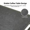 4 Pieces Outdoor Furniture Set with Glass Table - 11C03H