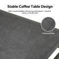 4 Pieces Outdoor Furniture Set with Glass Table - 11C03H