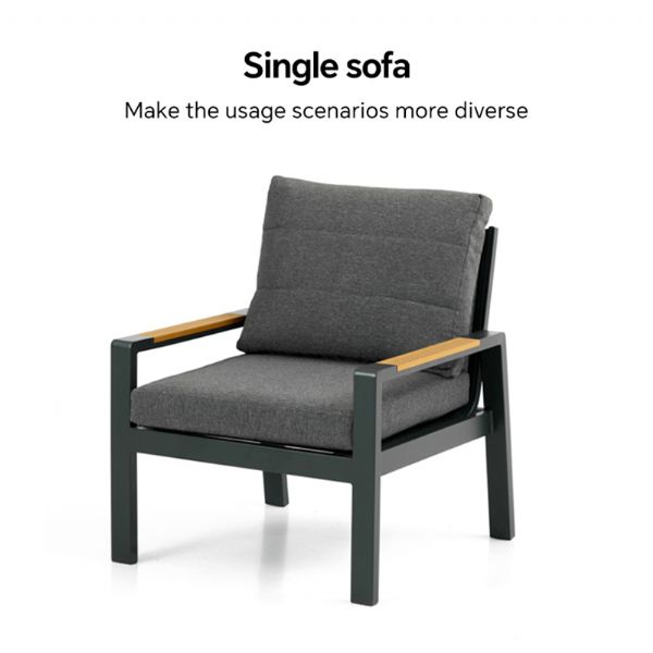 5-Piece Outdoor Corner Sofa Set - 11C11A