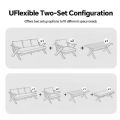 Wholesale Modern Design Outdoor Lounge Sofa Sets with X-leg Table and Bench - 11C12B