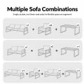 Wholesale Modern Outdoor Garden Compact Design Sofa Set, 5-piece Steel Frame Seating Set - 11C12E