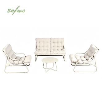 Wholesale 4-Piece Outdoor Patio Conversation Set with Thick...