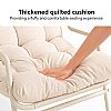 Wholesale 4-Piece Outdoor Patio Conversation Set with Thick Quilted Cushions and Metal Tube Frame - 11C12M