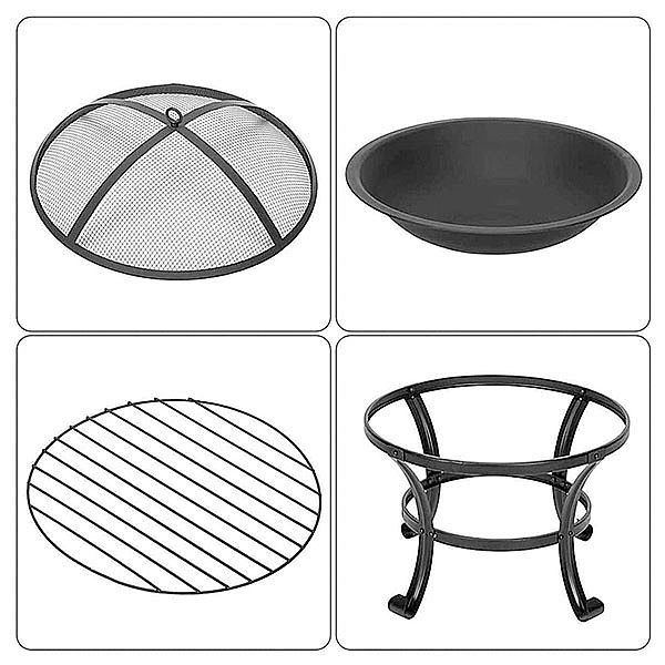 Outdoor Wood Burning Steel Garden Fire Pit Wholesale - 10H01H