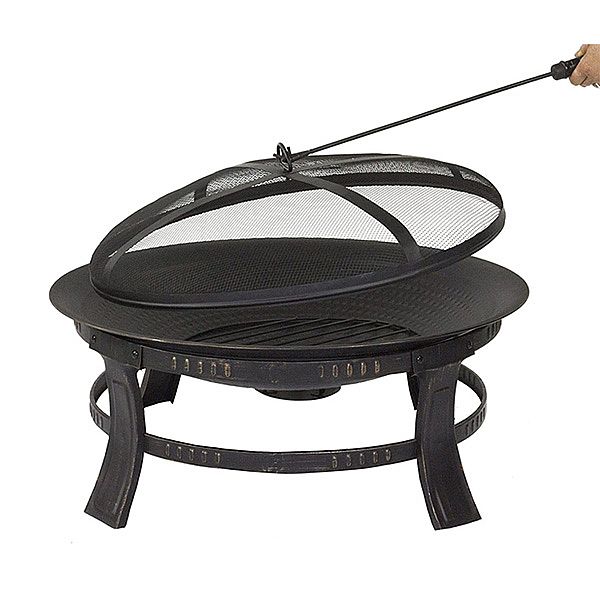 Outdoor 35-Inch Round Fire Pit Wholesale - 10H01M