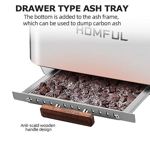 New Design Outdoor Portable Smokeless Fire Pit - 10H01P