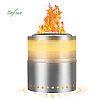 Stainless Steel Porous Smokeless Fire Pit - 10H02K