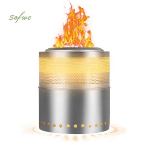 Stainless Steel Porous Smokeless Fire Pit