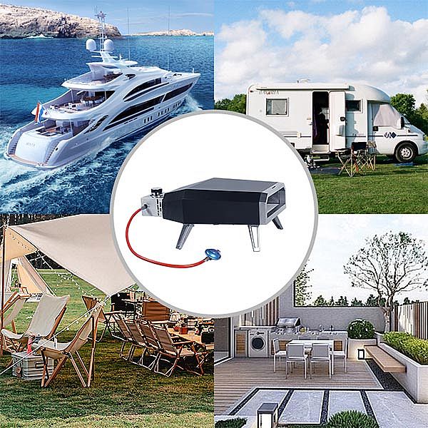 Portable Garden Gas Pizza Oven - 11H01E