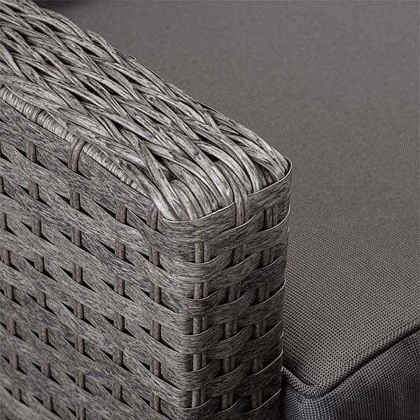 Willow Rattan Furniture Garden Sofa Set - 10C01B