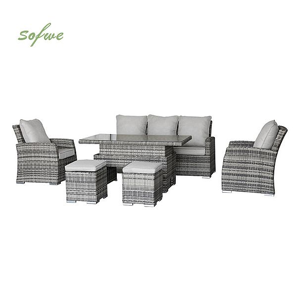 Modern Wicker Outdoor Furniture Set - 10C01C