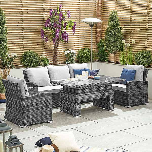 Modern Wicker Outdoor Furniture Set - 10C01C