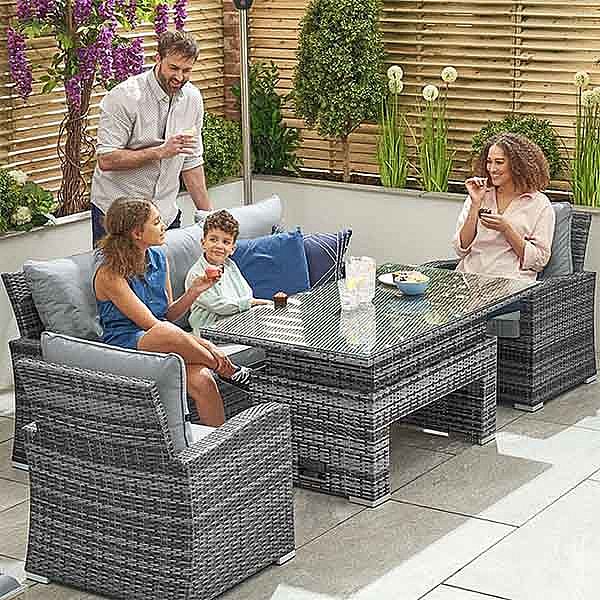 Modern Wicker Outdoor Furniture Set - 10C01C