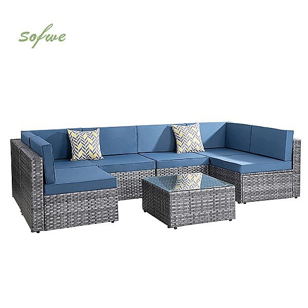 Patio Leisure Rattan Sofa Set - 10C01I