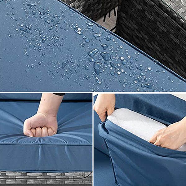 Patio Leisure Rattan Sofa Set - 10C01I