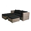 3 Pieces Lounge Wicker Rattan Sofa Set - 10C01K