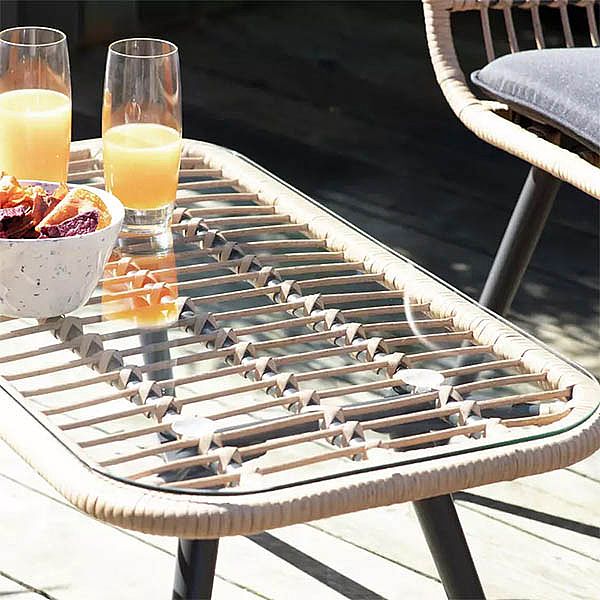 4 Seater Wicker Rattan Garden Furniture - 10C01S