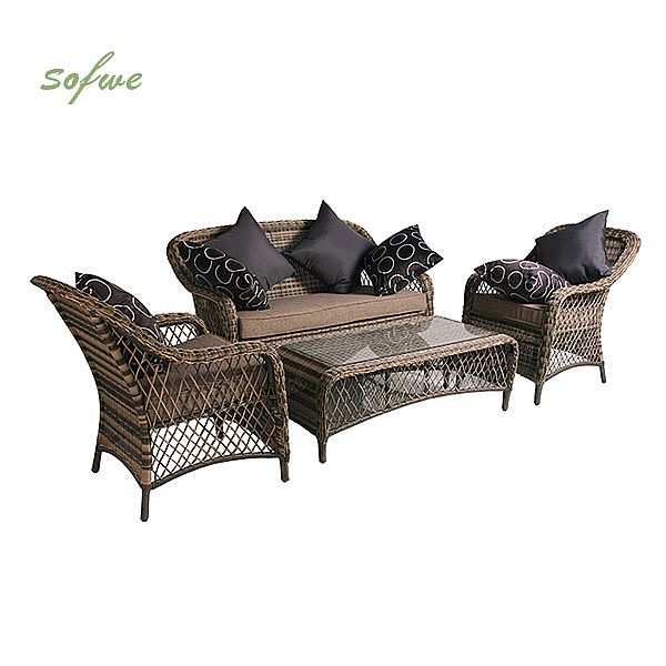 Modern Luxury Outdoor Rattan Furniture Sofa - 10C01V
