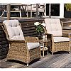 Patio Conversation Garden 3-Piece Rattan Furniture Set - 10C01X