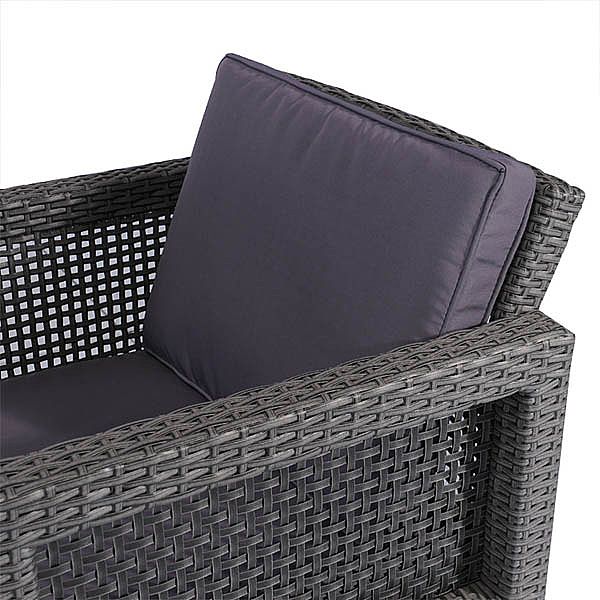 4 Piece Wicker Outdoor Garden Furniture - 10C02H