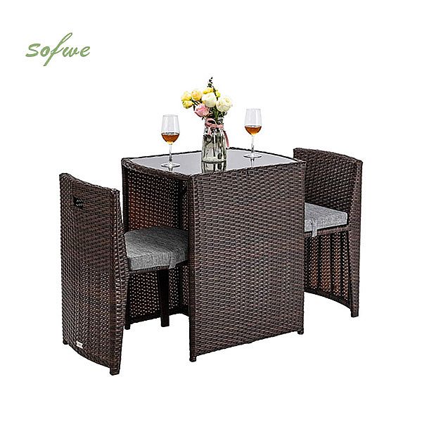 Hot Selling 3 Piece Wicker Outdoor Patio Furniture Set - 10C02O