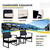 3 Pieces Outdoor Patio Wicker Furniture Set - 10C02Q