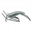 Steel Lounge Chair with Bend Armrest - 11D14A