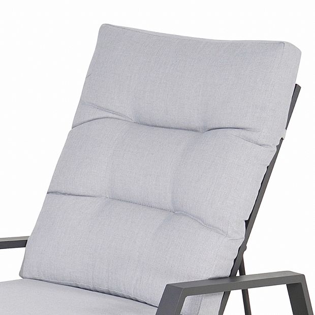 Aluminum Slat Adjustable Lounge Chair - 11D14C