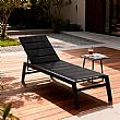 Aluminum Textilen Adjustable Lounge Chair with Cotton Inside - 11D14D