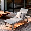 Aluminum Textilene Adjustable Lounge Chair - 11D14F