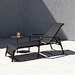 Iron Adjustable Lounge Chair - 11D14L
