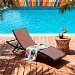 Iron Textilene Adjustable Lounge Chair - 11D14N