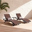 Iron Textilene Adjustable Lounge Chair - 11D14N