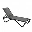 Outdoor Sun Lounger with W-Shaped Aluminum Base - 11D25B