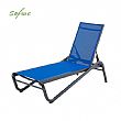 Wholesale Adjustable Outdoor Sun Lounger with PVC Coated Breathable Mesh Fabric Supply - 11D25L