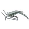 Steel Lounge Chair with Bend Armrest - 11D14A
