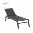 Aluminum Textilen Adjustable Lounge Chair with Cotton Inside - 11D14D