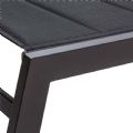 Aluminum Textilen Adjustable Lounge Chair with Cotton Inside - 11D14D