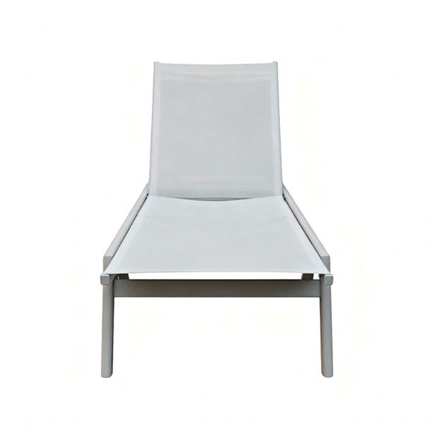 Aluminum Textilene Adjustable Lounge Chair - 11D14F