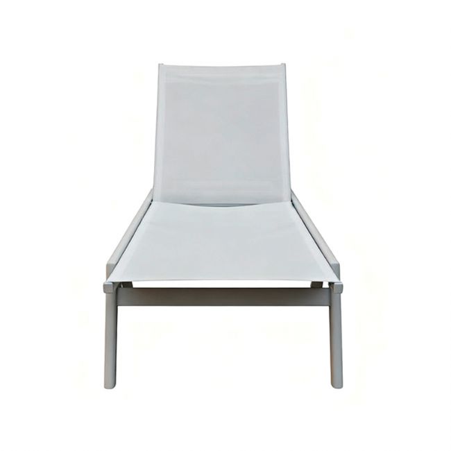 Aluminum Textilene Adjustable Lounge Chair - 11D14F