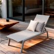 Aluminum Textilene Adjustable Lounge Chair - 11D14F