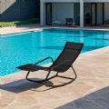 Iron Rocking Lounge Chair - 11D14H
