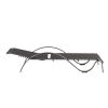 Iron Adjustable Lounge Chair with S-shape Armrest - 11D14J