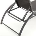 Iron Adjustable Lounge Chair with S-shape Armrest - 11D14J