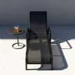 Iron Adjustable Lounge Chair - 11D14L