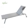 Aluminum Rolling Chaise Lounge Chair with Breathable Mesh Seat - 11D25C